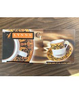 Lynns Concepts Bone China Service for 6 Espresso/Demitasse Cups Plates B... - $564.31 MXN