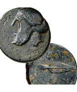 Greek HELMET RARE Left/SPEAR Head. 300 BC. KASSANDER King of Macedon Bro... - €324,44 EUR