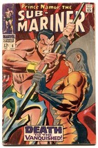 Sub-mariner #6 1968-marvel Comic-John Buscema- G- - $19.01