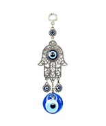 Hamsa Hand Evil Eye Wall Decoration 8&quot; H - $27.06 CAD