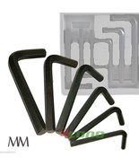 6 PC LARGE JUMBO METRIC ALLEN WRENCH TREATED STEEL HEX KEY TOOL SET MM - $47.44 CAD