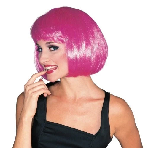 RUBIE'S SUPER MODEL WIG HOT PINK ADULT HALLOWEEN COSTUME ACCESSORY 50496 Item image 3