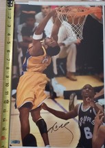 Kobe Bryant Los Angeles Lakers Rare Signed Autographed 11x17 Photo Heritage COA - £323.97 GBP