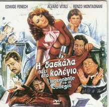 L&#39; Insegnante Va In Collegio Edwige Fenech Alvaro Vitali Pal Dvd Only Italian - £8.78 GBP