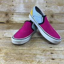 Vans off the Wall Asher Color Block Slip on Sneakers Skate Women Size 6 - £19.31 GBP