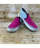 Vans off the Wall Asher Color Block Slip on Sneakers Skate Women Size 6 - $33.87 CAD