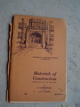 1940 Booklet Construction Intl Correspondence Schools - £14.81 GBP