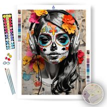 Pop Art Sugar Skull Symphony - Paint by Numbers - £23.90 GBP+