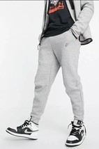 Nike Slim Fit Taper Leg Tech Fleece Joggers Grey DD4706-010 Men’s Size XXL - £59.77 GBP