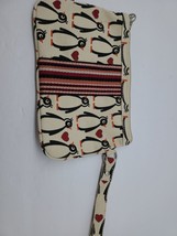 bungalow 360 Penguin Handbag purse - $12.50