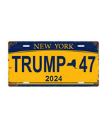 TRUMP 2024 License Plate (Metal) - New York 47 Perfect for Car, Truck, O... - $287.96 MXN