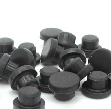 3/8” x 5/8&quot; OD Rubber Hole Plugs  Vintage Auto  Push In Stem   5 Per Pack - £5.86 GBP