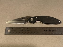 Vintage Buck 181 Odyssey Folding Knife Liner Lock RARE ATS 34 1998 Code - £45.57 GBP