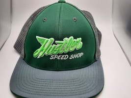 Green Hustler Speed Shop Pacific Headwear Pro Model Hat Cap L-XL - $11.99