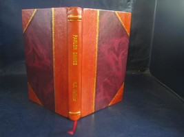 Parlor games 1917 [Leather Bound] by Helen E. Hollister - £59.46 GBP