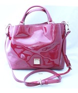 Dooney &amp; Bourke Patent Small Brenna Satchel Bag Purse - Magenta Pink NWT - $279.50