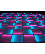 NEW! Complete 16&#39; ft x 16&#39; ft LED LIGHTED DANCE FLOOR Disco DJ Night Clu... - £16,345.65 GBP
