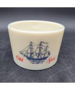 Vintage Old Spice &quot;Shulton 2.25&quot; Milk Glass Clipper Ship Shaving Mug Cup - $29.69