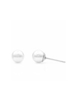 Small 6mm White Pearl Earrings | Genuine Swarovski Pearls | Cute Pearl E... - €15,60 EUR
