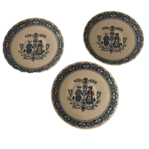 Johnson Brothers Hearts And Flowers Saucers England Set Of Three 5 5/8&quot; - £14.22 GBP