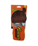 Reese&#39;s Peanut Butter Chocolate Cup Plush Dog Toy Squeaky Crinkle New - £8.89 GBP
