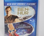 Ben Hur/Ten Commandments (Blu-ray Disc, 2013, 4-Disc Set) Rare Oop Charlton - $16.44