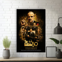 The Godfather Movie Poster - Canvas Art Print  Room Decoration - $142.35 MXN+