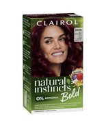 Clairol Natural Instincts Bold Permanent Hair Dye, BR36 Deep Burgundy Ac... - $10.65