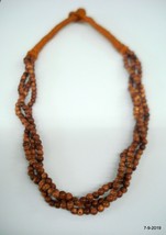 vintage sun sitara stone beads necklace strand sun sitara gemstones - £54.30 GBP