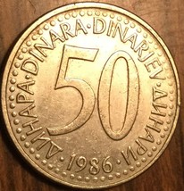 1986 Yugoslavia 50 Dinara Coin - £0.99 GBP