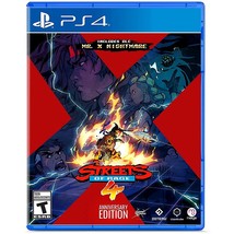 Streets Of Rage 4 - Anniversary Edition - Playstation 4 - $38.99