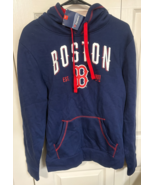 Fanatics Men Small Pull Over Boston Red Sox Baseball Sweat Shirt Hoodie NEW - $33.92 CAD