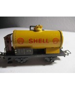Marklin Ho 374 Shell Tank Car OO 1940s Germany excellent - $944.34 MXN