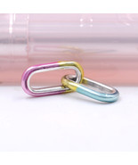 2022 Summer Me Collection Sterling Silver ME Styling Tie-dye Double Link... - €11,15 EUR