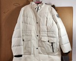 Arctic Expedition Womens Down Coat Parka White Size 1X XL New w/ Tags Ho... - £69.21 GBP