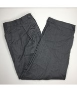 Members Mark Super 130s Men&#39;s Gray Dress Pants Slacks 100% Wool Size 42 ... - £31.42 GBP