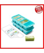 Durable Silicone Ice Cube Tray with Clear Lid - Perfect for Meal Prep &amp; ... - $42.68 CAD