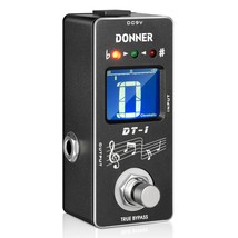 Tuner Pedal, Dt-1 Chromatic Guitar Tuner Pedal With Pitch Indicator For ... - $62.69