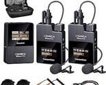 comica Wireless Lavalier Microphone, BoomX-D2 2.4G Compact Wireless Lape... - £201.50 GBP