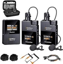 comica Wireless Lavalier Microphone, BoomX-D2 2.4G Compact Wireless Lape... - $257.99