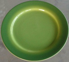 Beautiful Stoneware Dinner Plate Royal Limited Colors - Vgc - Gorgeous Greens - £15.52 GBP