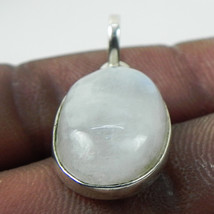 925 Sterling Silver Rainbow Moonstone Gems Handmade Pendant Necklace PSV-1426 - £27.01 GBP+