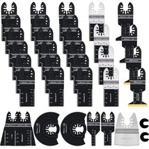Bionso 35 Pcs Oscillating Saw Blades, Premium Multitool Kit For Wood Metal - $44.99