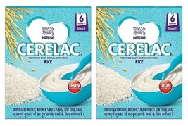 Nestlé Cerelac Fortified Baby Cereal with Milk – 6 Months+, Stage 1, Ric... - £27.13 GBP