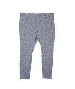 Terra &amp; Sky Women&#39;s Plus Size 2X Stretch Pants, Striped Floral Jeggings ... - $20.00