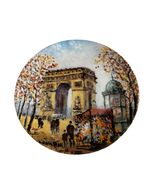 Limoges France Arc de Triomphe Collector Plate Louis Dali Limited Editio... - $22.50