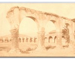 Missione San Juan Capistrano Archi California Ca Unp Seppia DB Cartolina... - $19.29