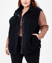 COTTON ON Womens Trendy Plus Size Cabin Fleece Vest Jacket Size 20W/22W,... - £39.44 GBP