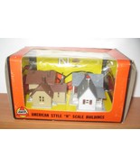 AHM American Style N Scale Buildings 4805 New N Scale Trains - $607.83 MXN