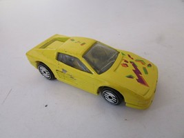 Mattel Hot Wheels Diecast Car Malaysia 1986 Yellow Jumpbusters Ferrari Test. H2 - £2.86 GBP